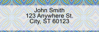 African Abstract Address Labels by EttaVee  | LRVEE-07