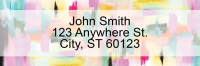 Watercolor Pastel Address Labels by EttaVee  | LRVEE-08