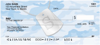 Dog Tag Monogram S Personal Checks | MONO-04S