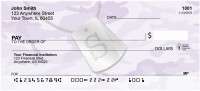 Dog Tag Monogram S Personal Checks | MONO-04S