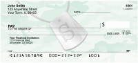 Dog Tag Monogram S Personal Checks | MONO-04S