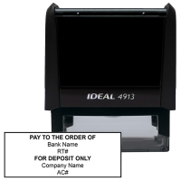 Check Endorsement Stamp