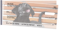 Black Lab Puppies Side Tear Checks | STDOG-53