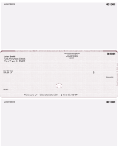 Burgundy Safety High Security Middle Laser Checks