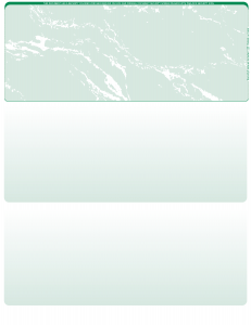 Green Marble Blank Top Laser Checks