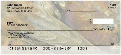 Pheasant Plumes Personal Checks | ANK-56