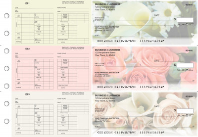 Florist Multi-Purpose Hourly Voucher Business Checks | BU3-7CDS11-MPH