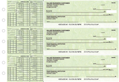Leaf Payroll Designer Business Checks  | BU3-CDS19-PAY