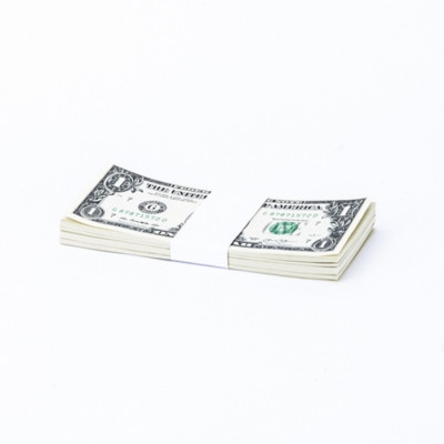 White No Denomination Currency Bands | CBB-011