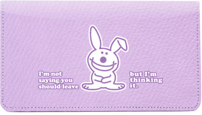 It's Happy Bunny Insults 3 Leather Cover | CDP-IHB12