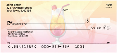 Tasty Cocktails Personal Checks | FOD-60