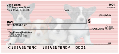 Corgi Pups Keith Kimberlin Personal Checks | KKM-21