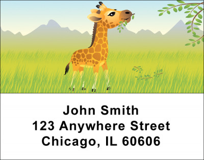 Baby Animals Address Labels | LBANK-73
