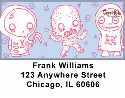 Creep Kids by Dr. Krinkles Address Address Labels | LBDRK-05