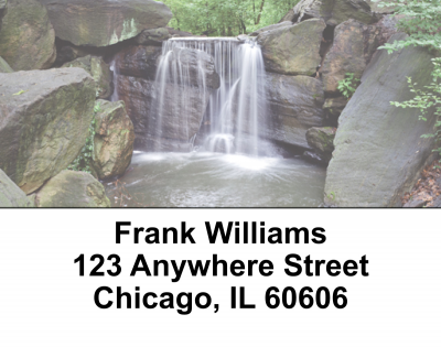 Waterfall Address Labels | LBEVC-15
