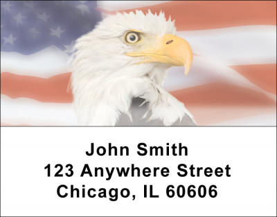 American Eagle Pride Address Labels | LBEVC-21