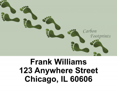 Green Living Address Labels | LBEVC-60