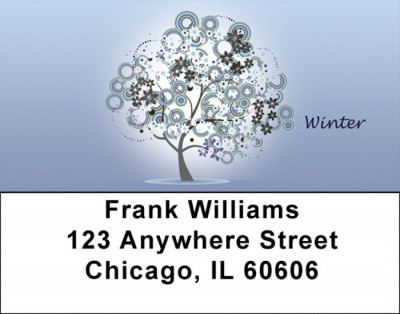 Tree For All Seasons Address Labels | LBEVC-93