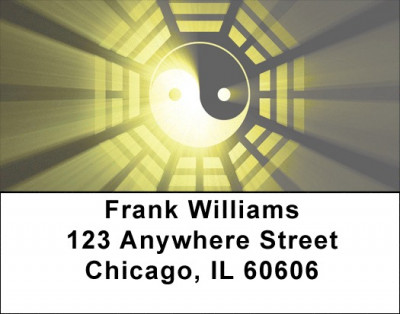 Yin Yang Style Labels | LBFUN-87
