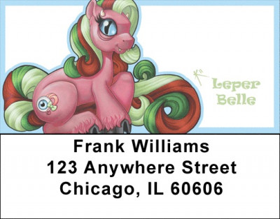 My Little Demon - Pink Demons Address Labels | LBMLD-19
