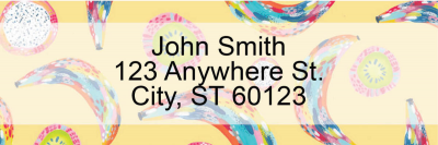 Fiesta Fruit Address Labels by EttaVee  | LRVEE-01