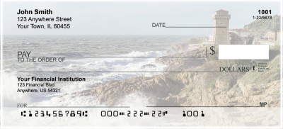 Gray Ocean Personal Checks | NAT-74