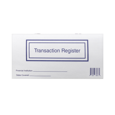 Personal Check Register | PCR-02