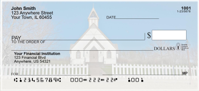 Country Churches Personal Checks | REL-30