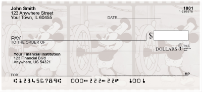 Steamboat Willie Filmstrip Checks | SBW-03