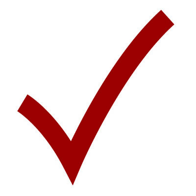 Check Mark Stamp | STA-LAS-CHK