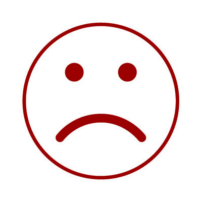 Frowny Face Stamp | STA-LAS-SAD
