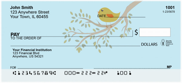 Feathered Friends Personal Checks | ANK-93