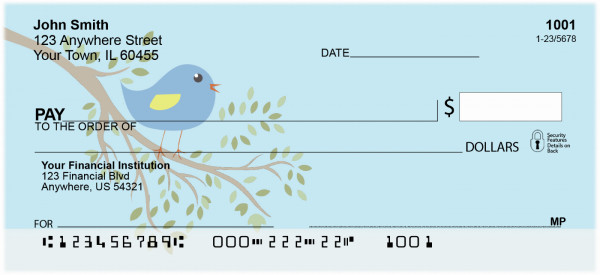 Feathered Friends Personal Checks