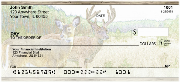 North American Wildlife Personal Checks | ANK-94