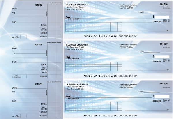 Digital Itemized Payment Business Checks | BU3-CDS15-IPR
