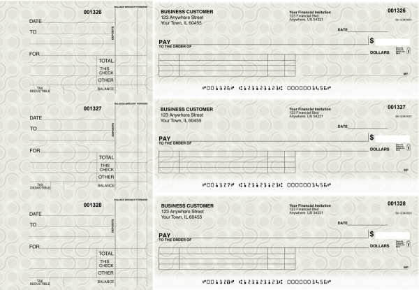 Circuit Itemized Payment Business Checks | BU3-CDS22-IPR