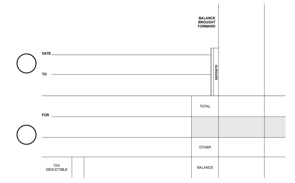 Brushed Metal Standard Disbursement Designer Business Checks | BU3-CDS23-SDS