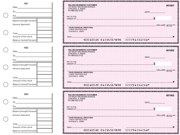 Pink Safety General Business Checks | BU3-PSF01-GEN