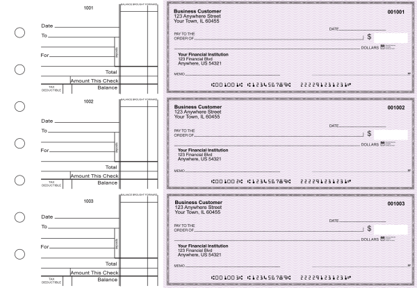 Purple Safety Standard Business Checks | BU3-USF01-STA