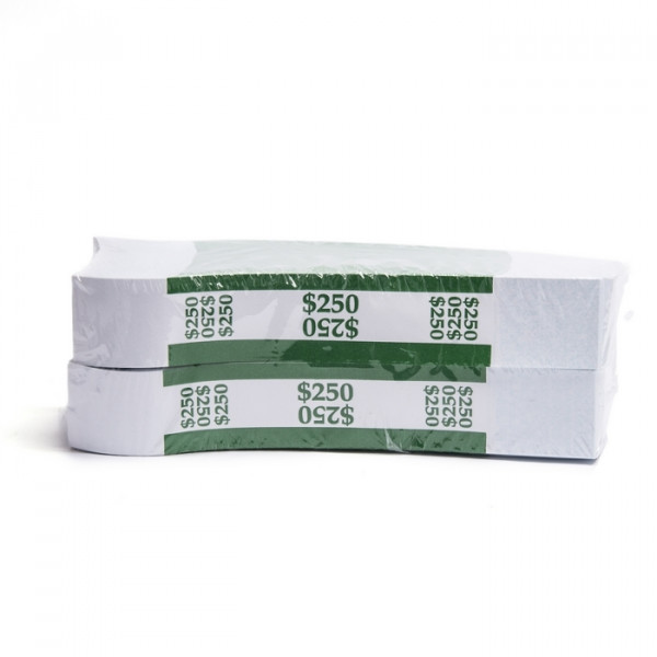 Dark Green Barred $250 Currency Bands