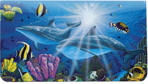 Dolphins Leather Cover | CDP-DUN02