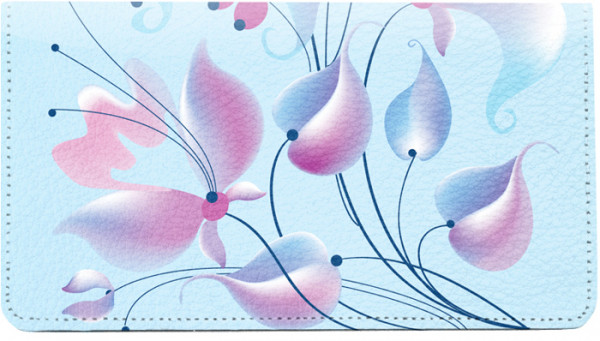 Spaced Flowers Leather Cover | CDP-GEP07