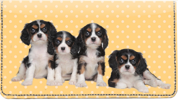 Cavalier Pups Keith Kimberlin Leather Cover | CDP-KKM20