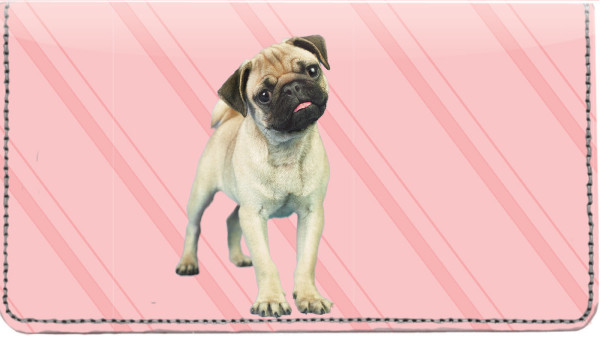 Pug Pups  Keith Kimberlin Leather Cover | CDP-KKM30
