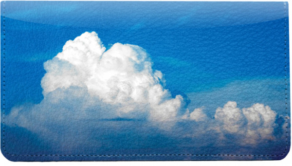 Clouds in the Sky Leather Cover