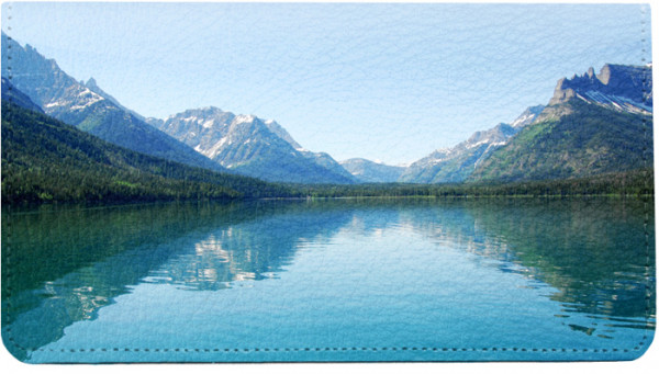 Mountain Lake Reflections Leather Cover | CDP-SCE84