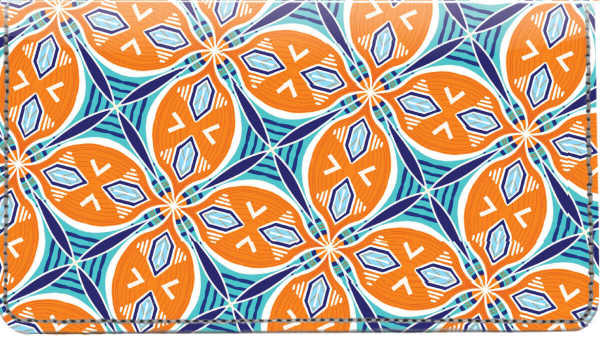African Abstract EttaVee Leather Cover | CDP-VEE07