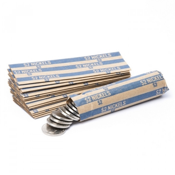 Flat Striped Nickel Coin Wrappers