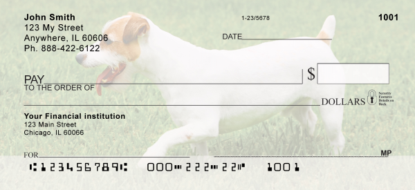 Jack Russell Terriers Personal Checks