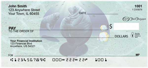 Manatee's Personal Checks By David Dunleavy